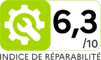 Reparierbarkeitsindex 6,3 von 10