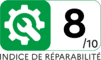 Beispiel Reparierbarkeitsindex 8.0/10